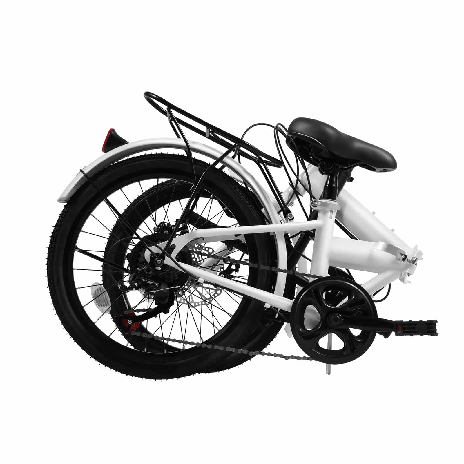 自転車本体 New Folding Bicycle 20-inch 20 in. FBX Monterey Folding Bike with 7-Speed Shimano Gear Box